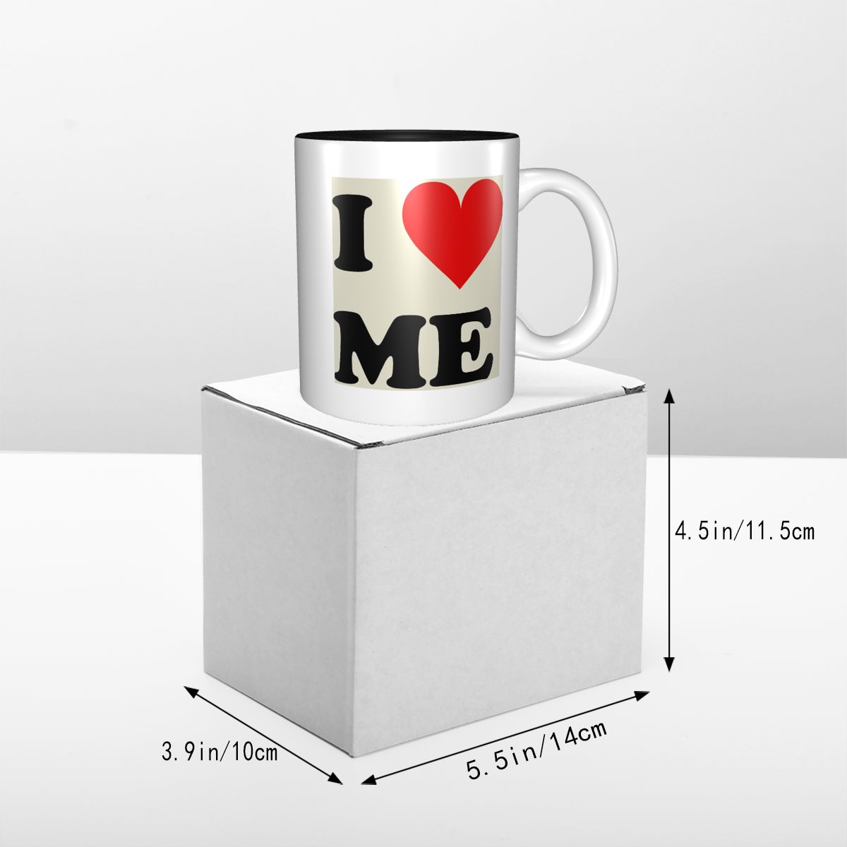 I Love Me Heart Mug Funny Cera - Coffee Tea Me ulasan dan harga
