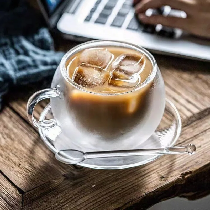 150/300ml Double Bottom Wall G - Coffee Tea Vodka ulasan dan harga