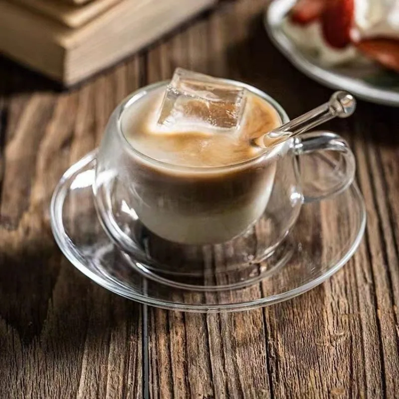 150/300ml Double Bottom Wall G - Coffee Tea Vodka ulasan dan harga