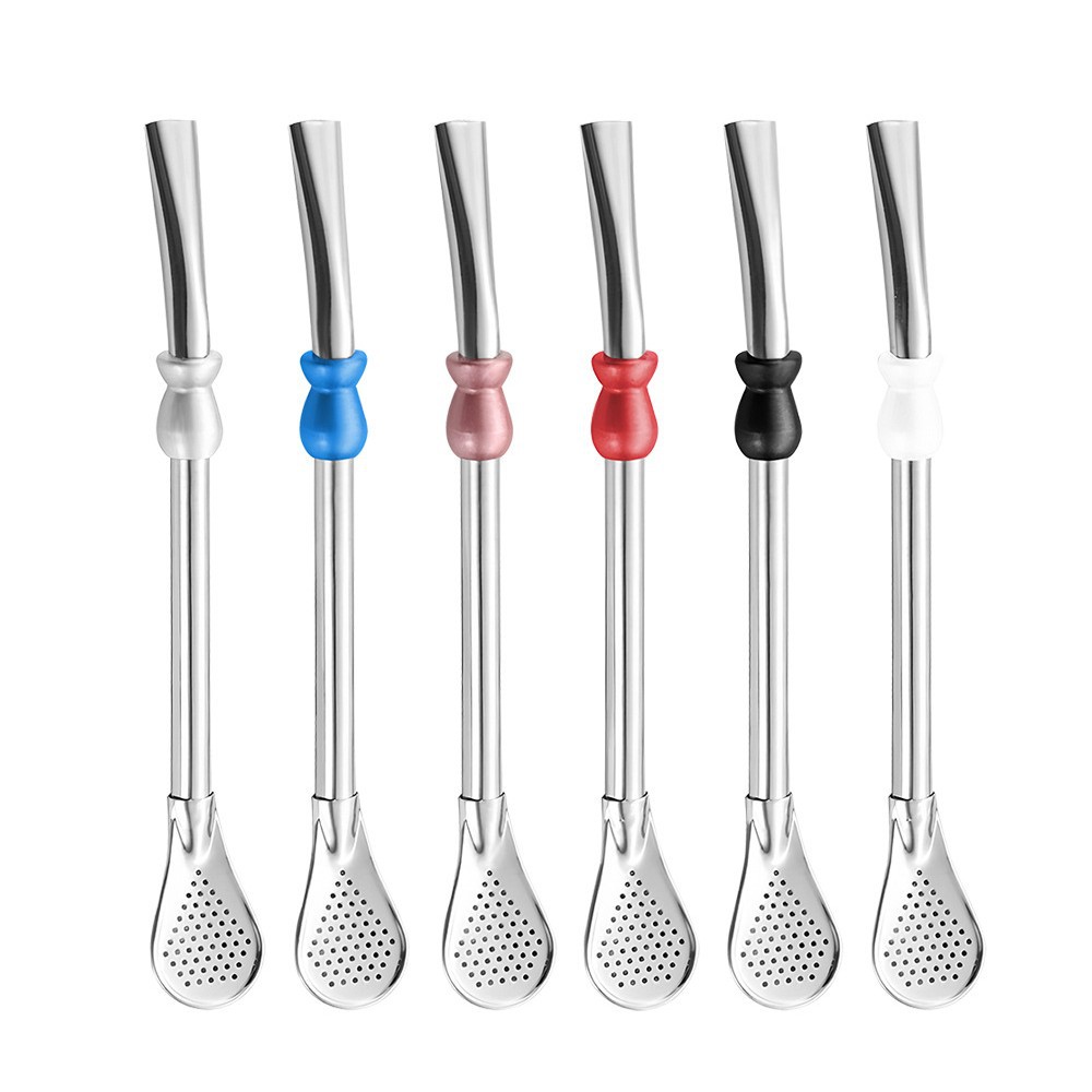 Hot Sale Reusable Straw Spoon  - Dispenser Coffee And Tea ulasan dan harga