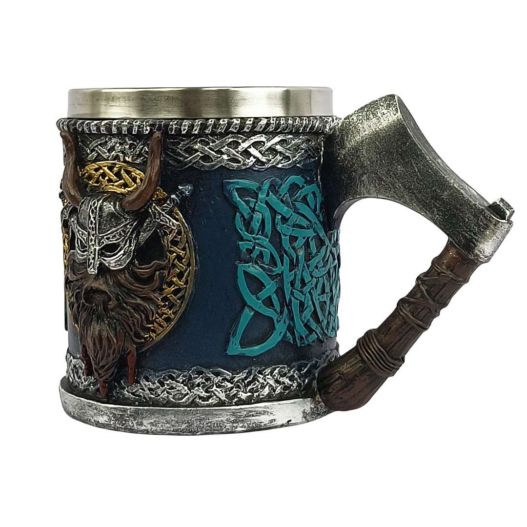 Viking Beer Glass Valhalla Res - Coffee Tea Tumbler ulasan dan harga