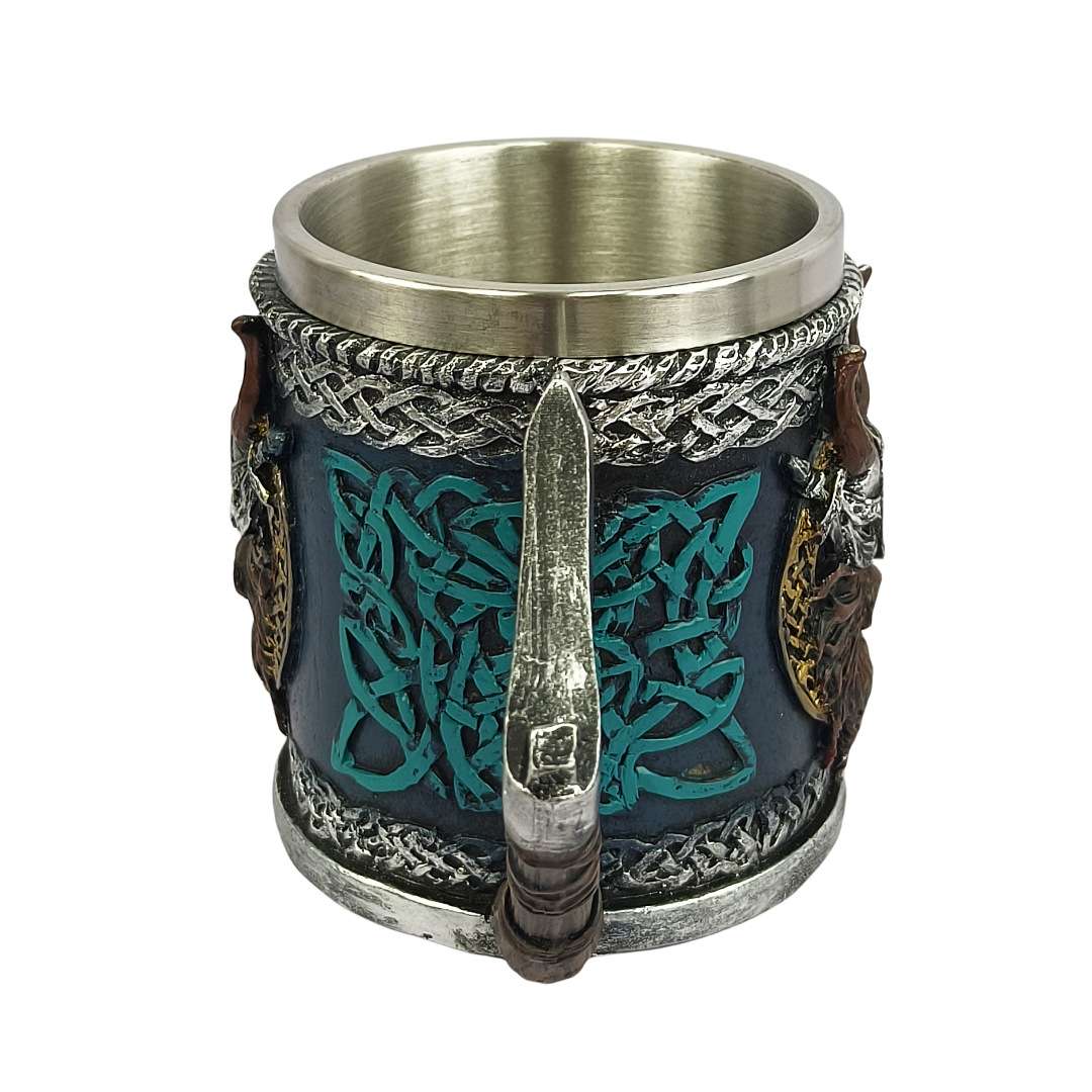 Viking Beer Glass Valhalla Res - Coffee Tea Tumbler ulasan dan harga