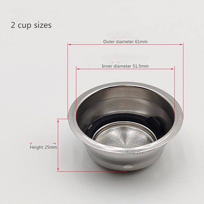 51mm Pressurized Porous Filter - Coffee And Tea Filter ulasan dan harga
