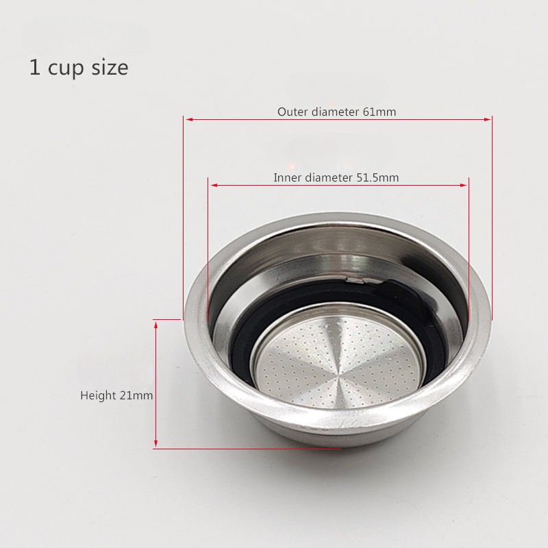51mm Pressurized Porous Filter - Coffee And Tea Filter ulasan dan harga