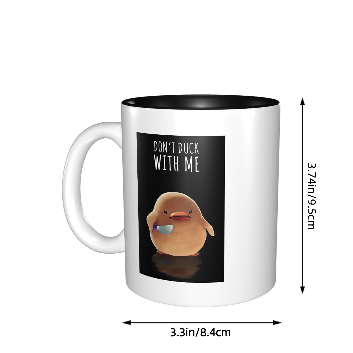 Don't Duck With Me - Meme Mug  - Coffee Tea Me ulasan dan harga