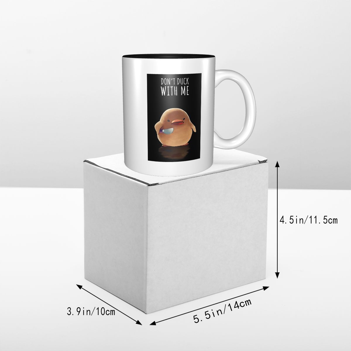 Don't Duck With Me - Meme Mug  - Coffee Tea Me ulasan dan harga