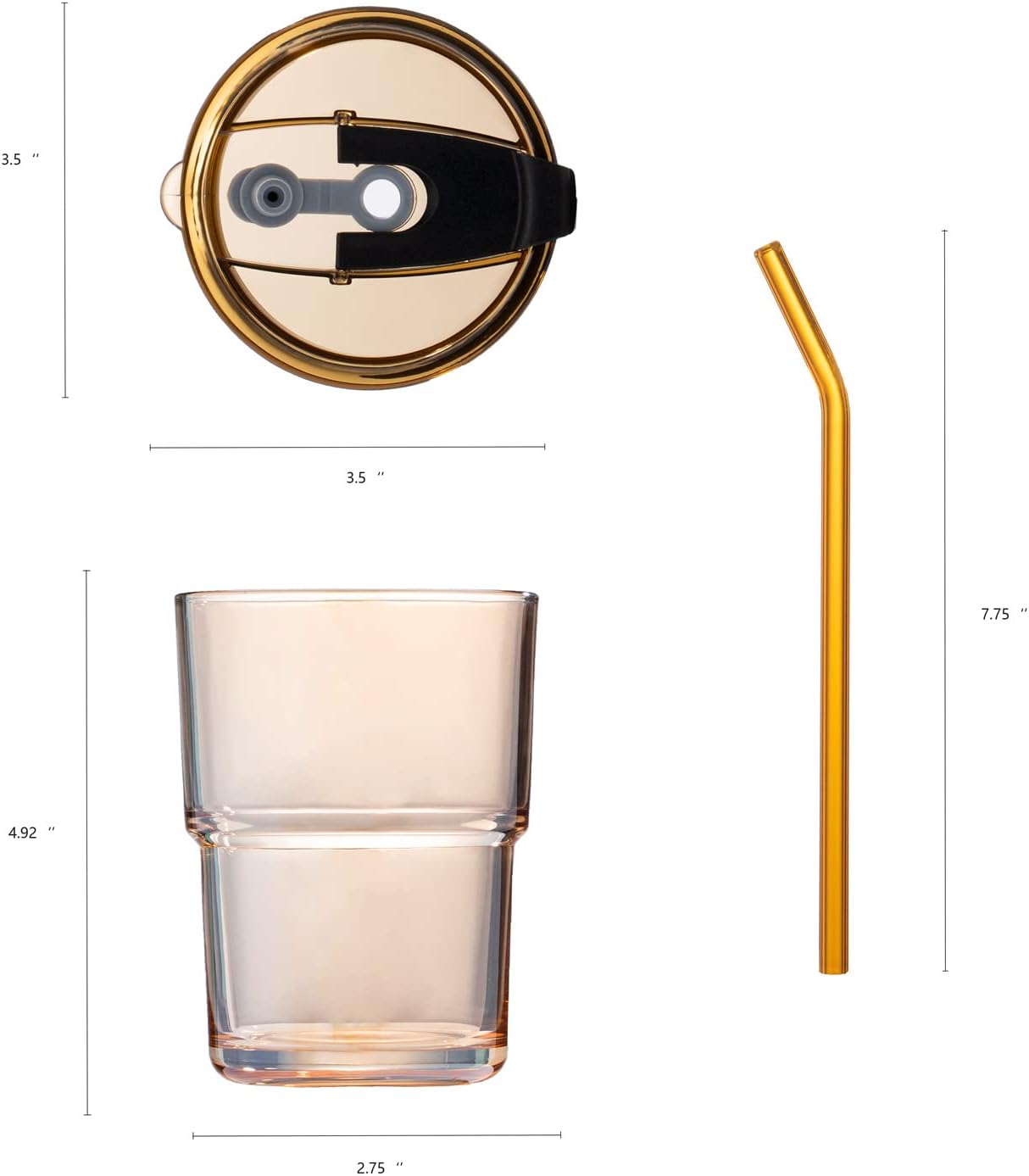 13oz/400ml Tumbler Water Glass - Coffee Tea Tumbler ulasan dan harga