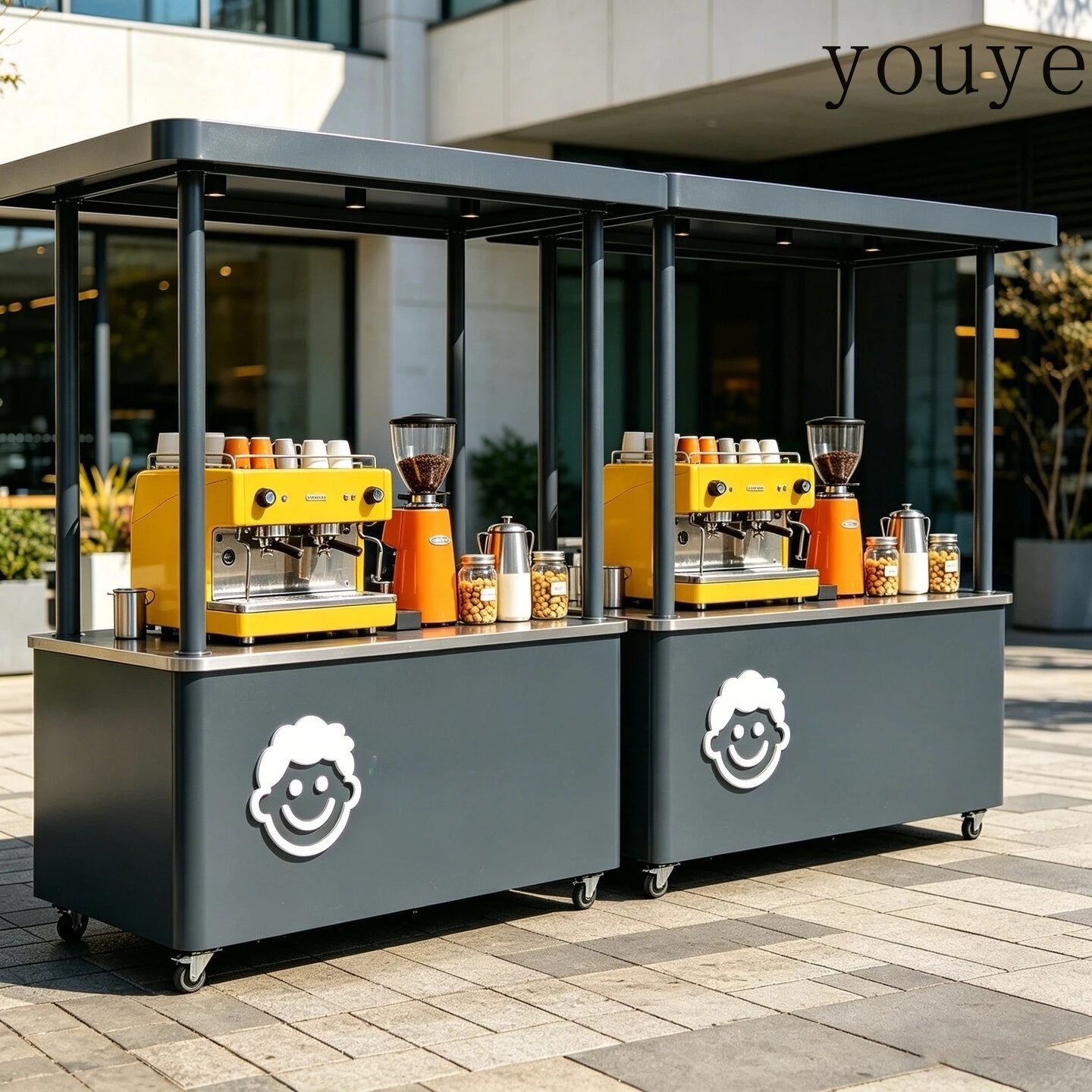 SW Iron wrought stalls carts m - Coffee Tea Vendor ulasan dan harga