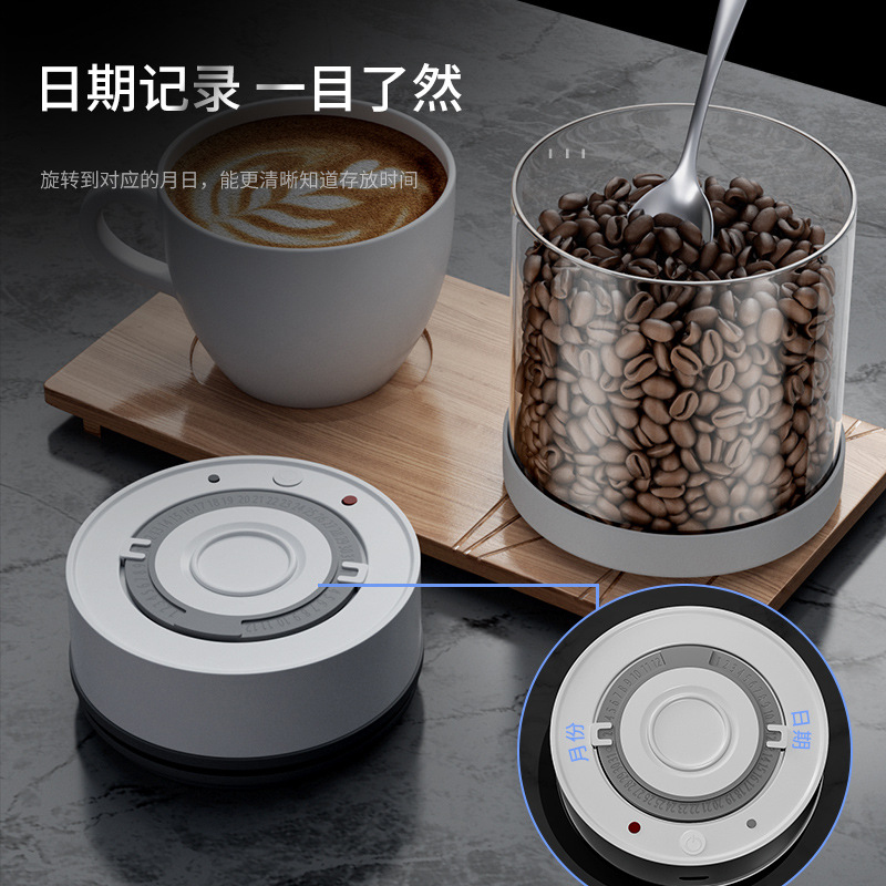 Electric Vacuum Coffee Beans G - Coffee Tea Sugar Canisters ulasan dan harga