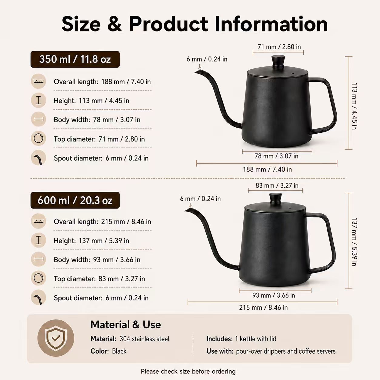 304 Stainless Steel Coffee Pot - Tea Coffee Pot Set ulasan dan harga