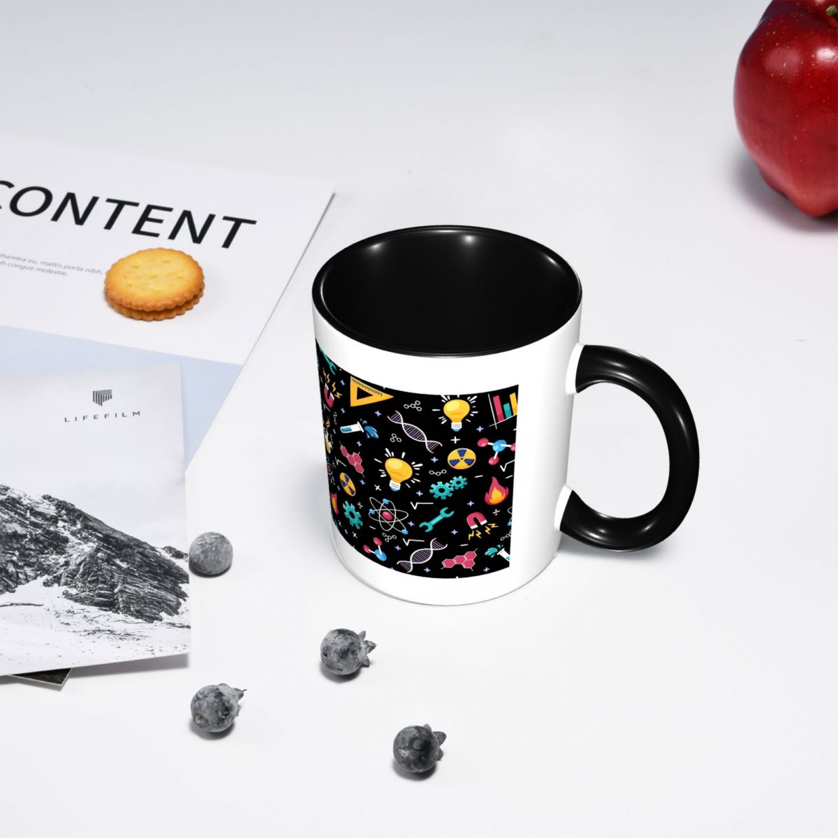 STEM Icons Pattern Science Eng - Coffee Tea Icon ulasan dan harga