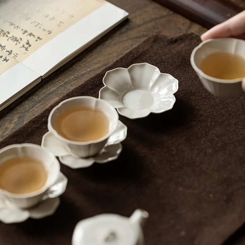 Plant Ash Sunflower Coasters L - Tea Coffee Pot Set ulasan dan harga