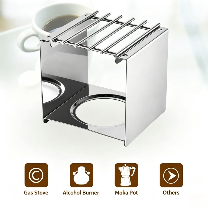 Stainless Steel Square Coffee  - Coffee Tea Chocolate ulasan dan harga