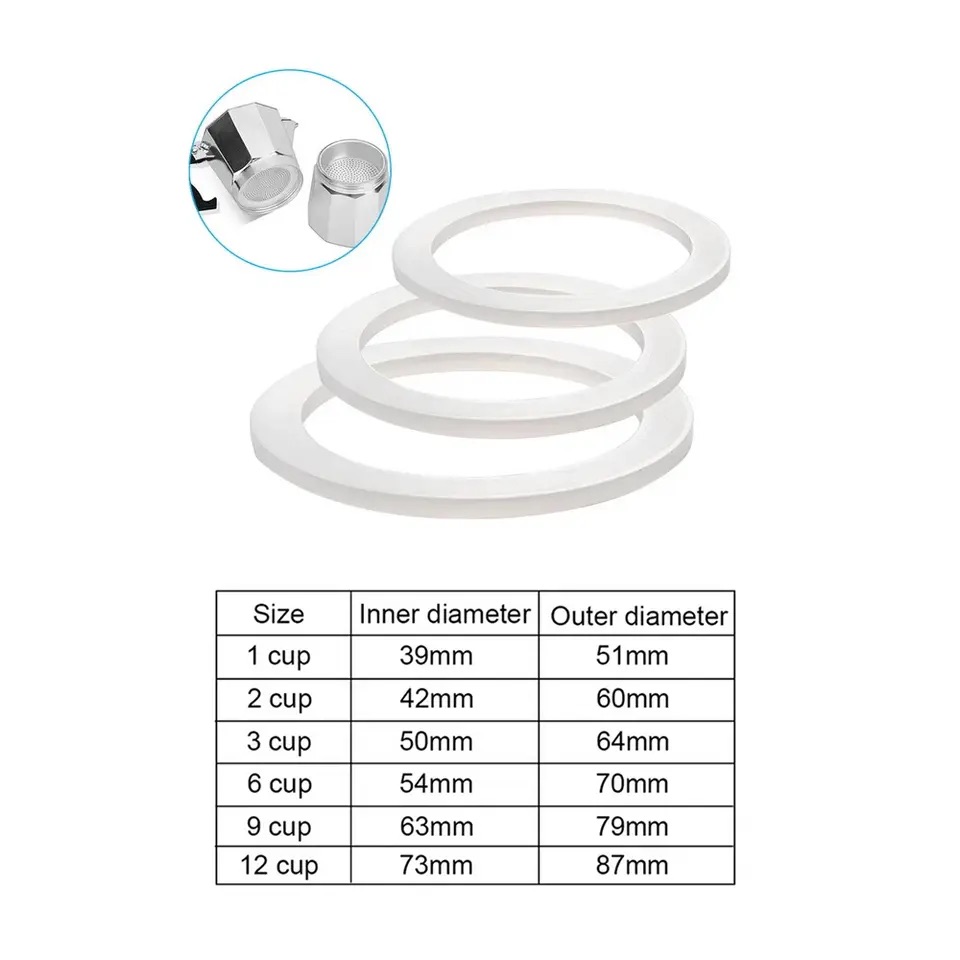 1PC Coffee Rubber Ring Bialett - Coffee Tea Chocolate ulasan dan harga