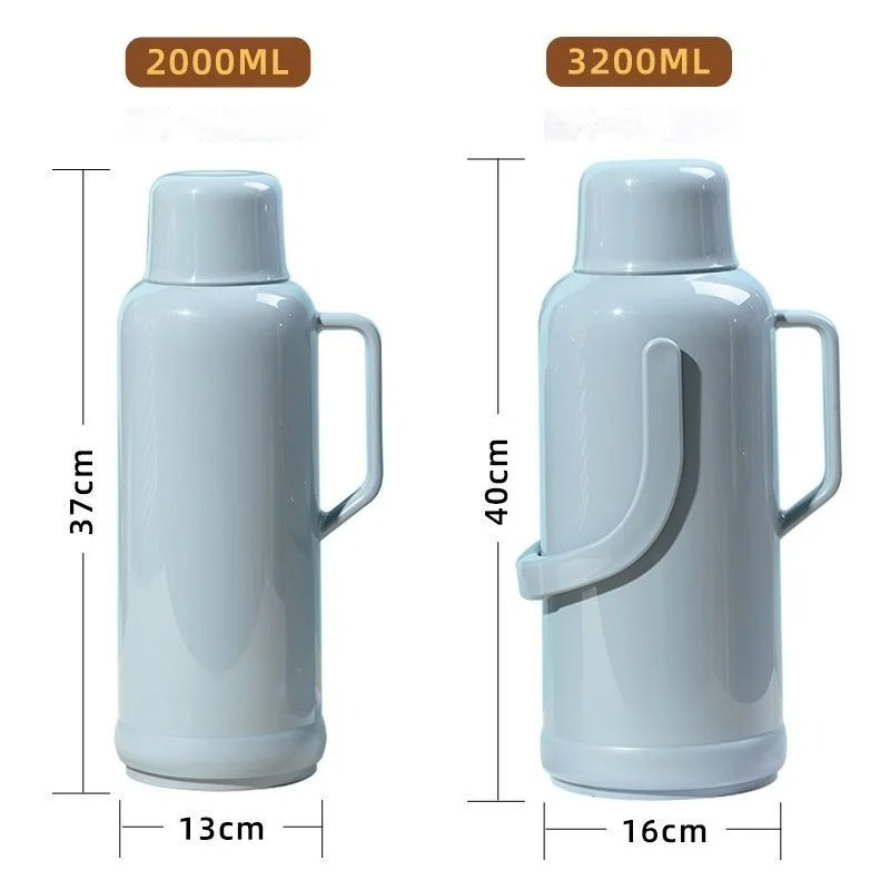 Large Capacity Vacuum Thermos  - Coffee Tea For Garden ulasan dan harga