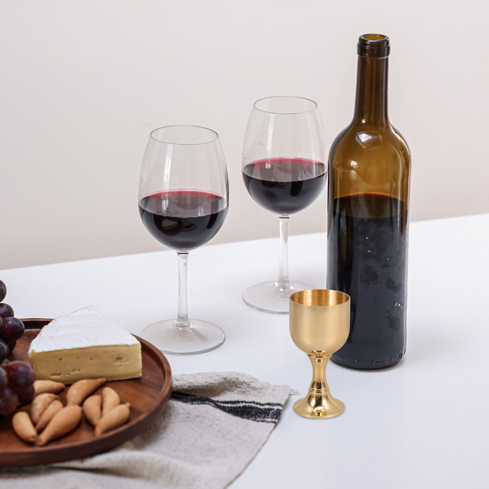 Retro Copper Wine Goblet Delic - Coffee Tea Vodka ulasan dan harga