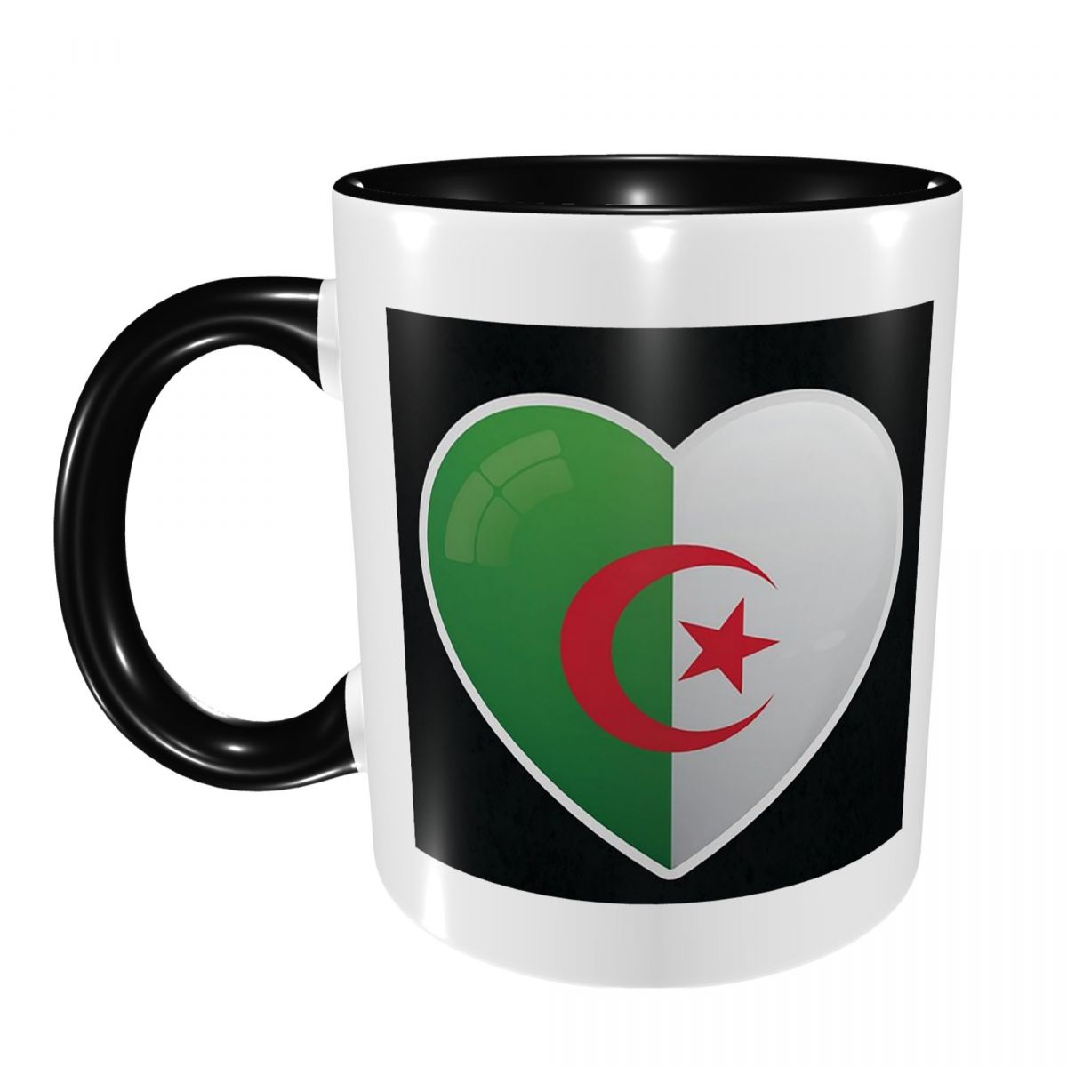 Algeria Algerian Flag Love Ico - Coffee Tea Icon ulasan dan harga