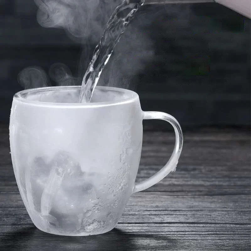 Double Bottom Wall Glass Coffe - Coffee Tea Vodka ulasan dan harga