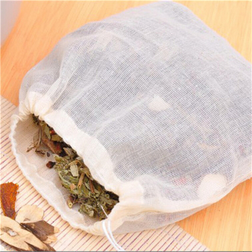 1pc/10Pcs Cotton Tea Bags Musl - Coffee Tea For Garden ulasan dan harga