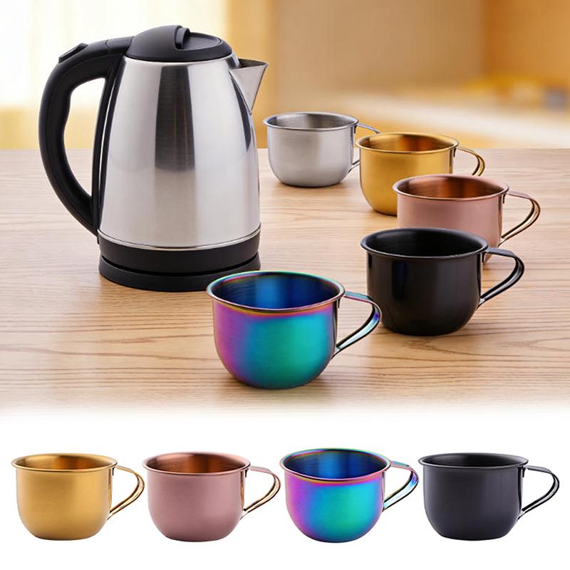 【S】Mini 60ml 304 Stainless Ste - Coffee Tea Chocolate ulasan dan harga