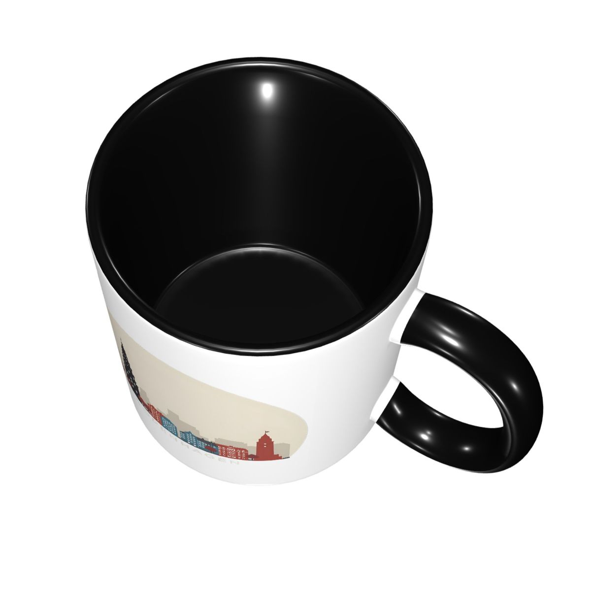 Copenhagen Travel Icon Mug Fun - Coffee Tea Icon ulasan dan harga