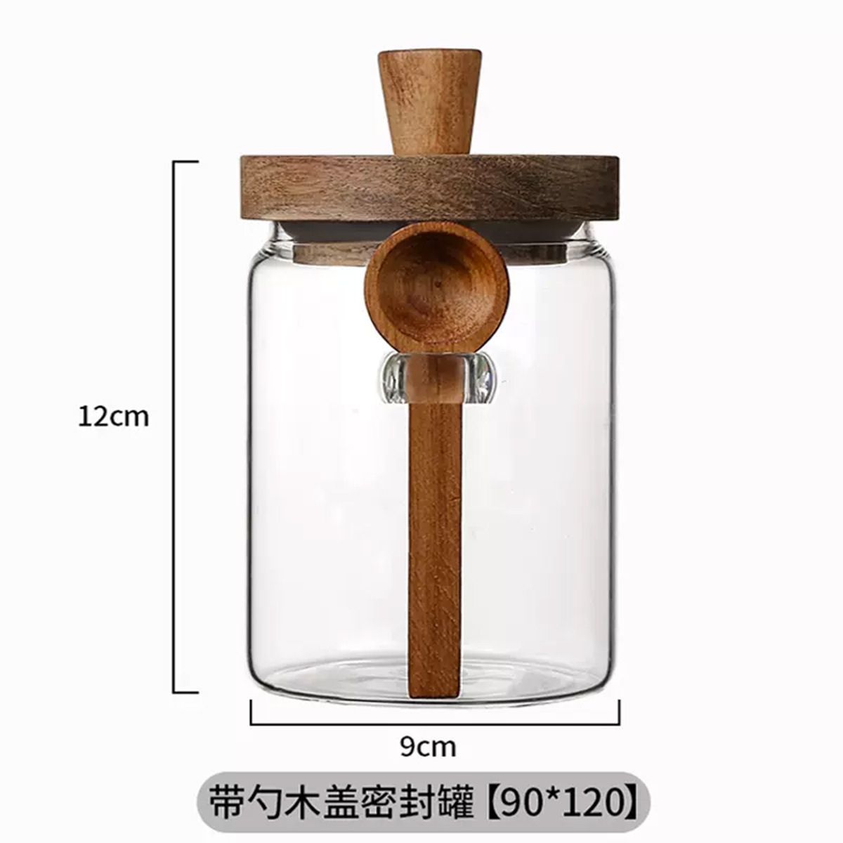 Glass Storage Jar With Airtigh - Coffee Tea Sugar Canisters ulasan dan harga
