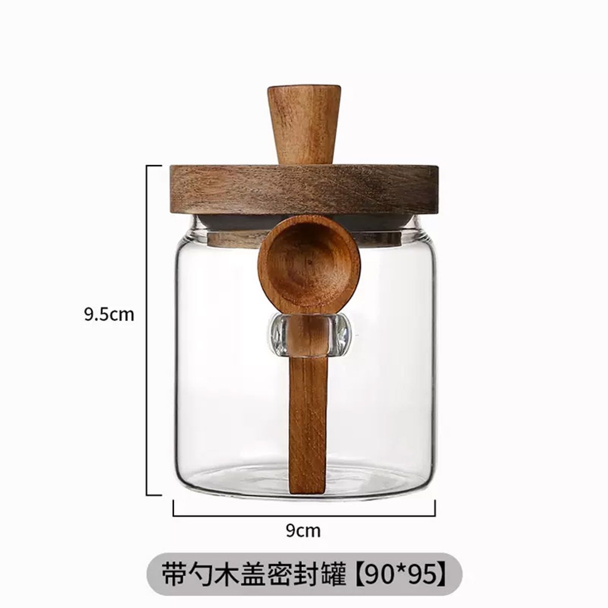 Glass Storage Jar With Airtigh - Coffee Tea Sugar Canisters ulasan dan harga