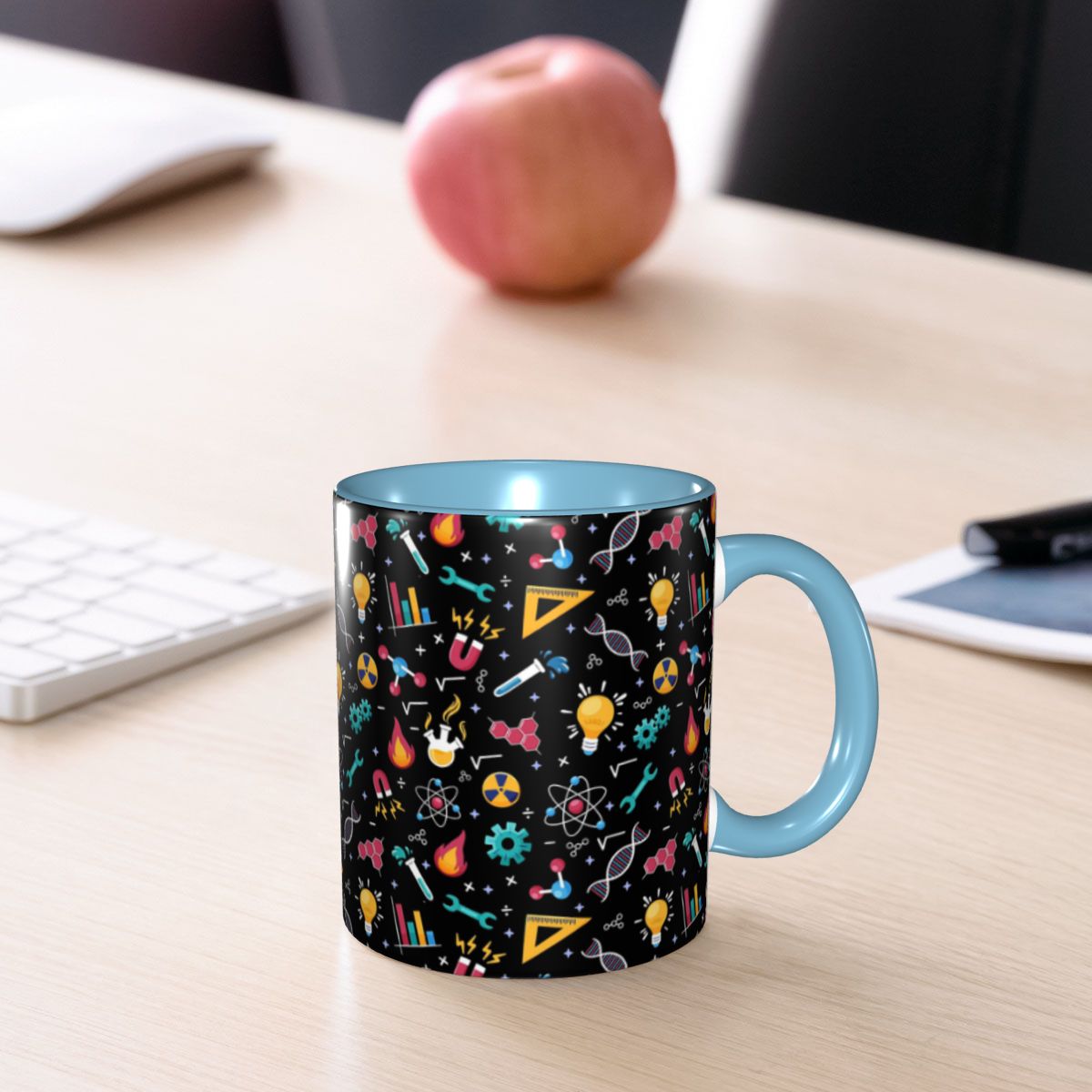 STEM Icons Pattern Science Eng - Coffee Tea Icon ulasan dan harga