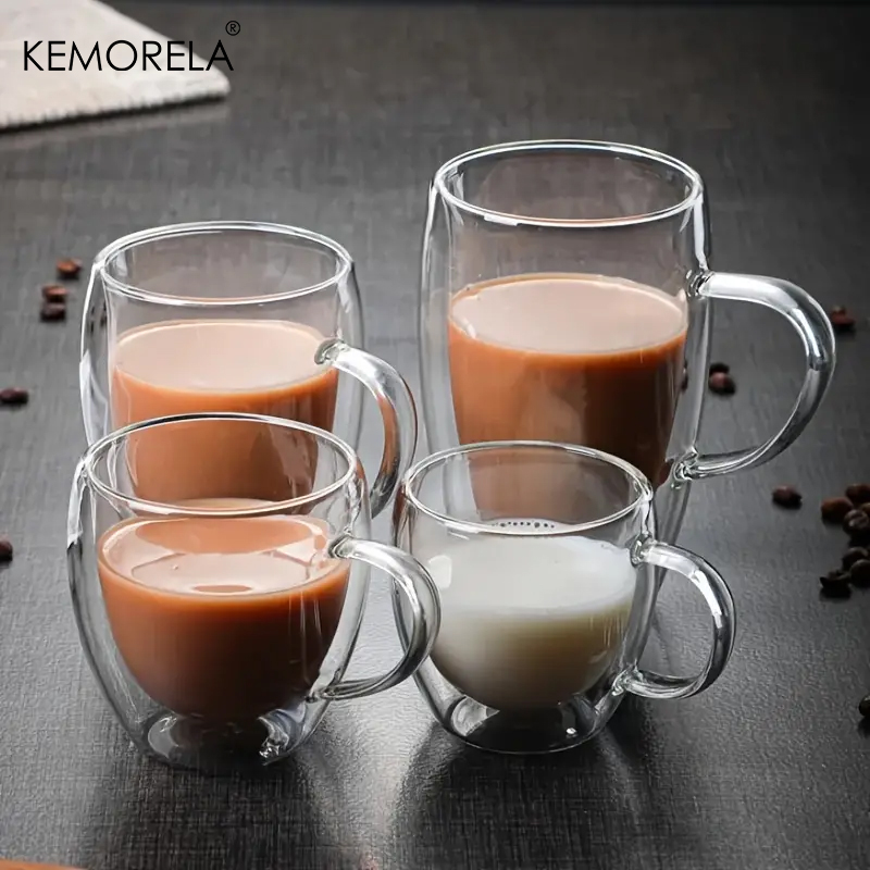 Heat Resistant Transparent Gla - Coffee Tea Vodka ulasan dan harga