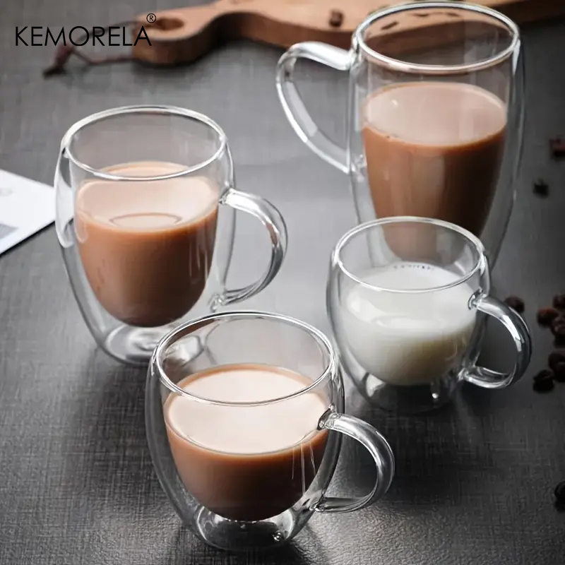 Heat Resistant Transparent Gla - Coffee Tea Vodka ulasan dan harga